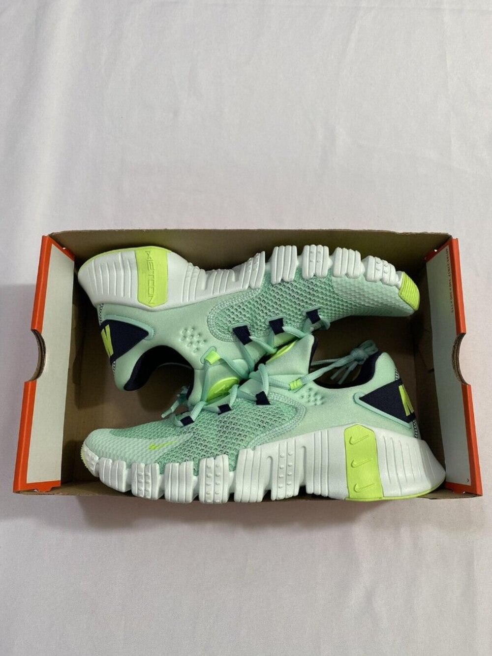 New Mens Size 10 Mint Foam Nike Free Metcon 4 Training Shoes CT3886 300